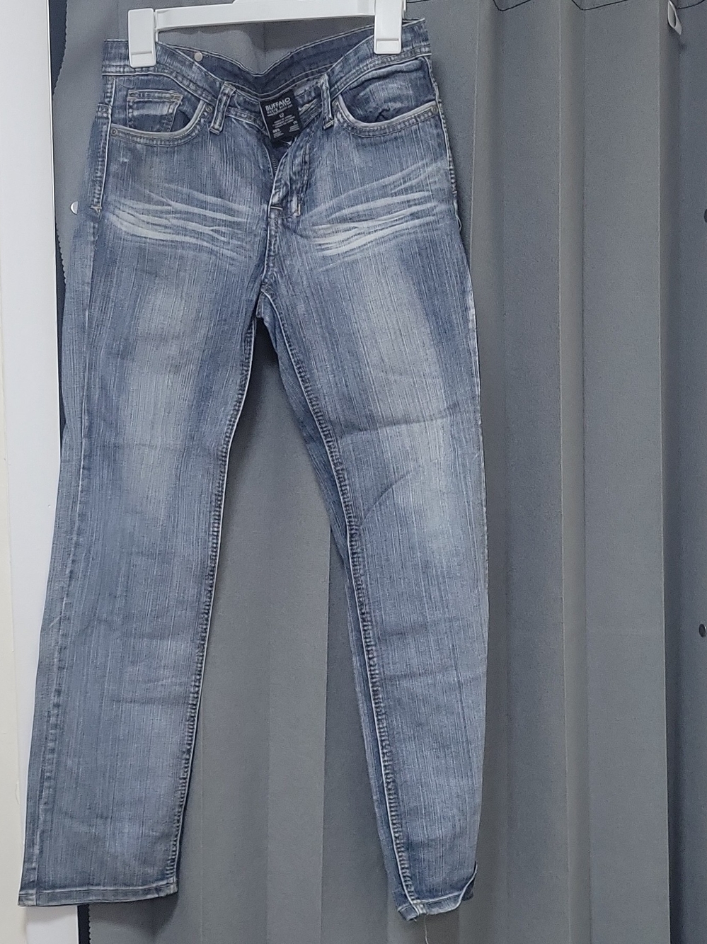 Buffalo David Bitton faded blue denim jeans
